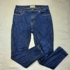 Everlane 31 High Rise Denim Skinny Jeans Dark Wash